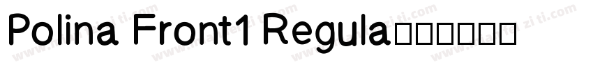 Polina Front1 Regula字体转换